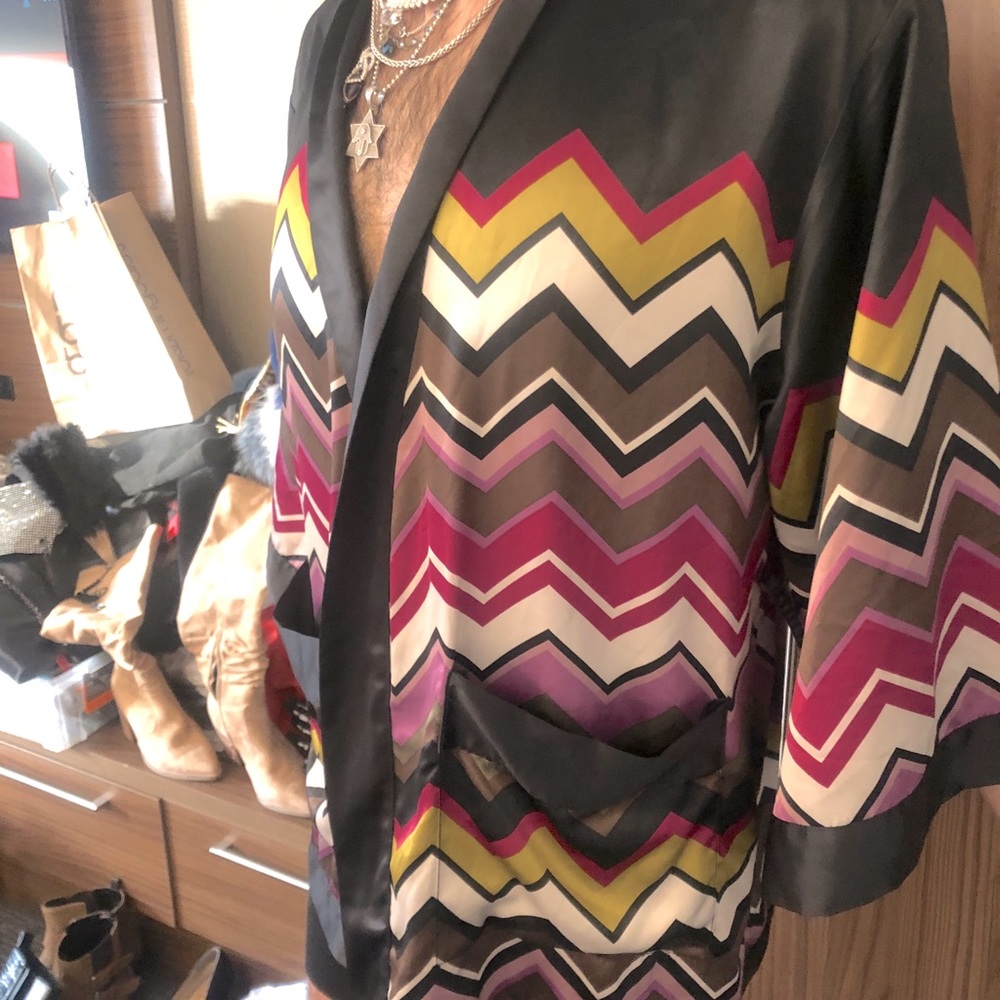 MISSONI WOMENS ROBE SILK s/xs